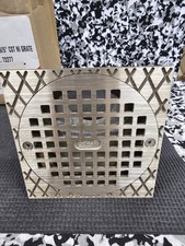 Oatey 72277 DRENO AJUSTÁVEL PVC 3"/4" base de ajuste de tubo com grade quadrada de níquel de 5" comprar usado  Enviando para Brazil