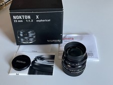 Voigtländer nokton 1.2 d'occasion  Preux-au-Bois
