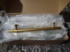 Pacote com 20 alças de armário de ouro Haliwu gaveta de latão escovado puxa ferragens de cozinha  comprar usado  Enviando para Brazil