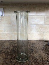 Tall glass flower for sale  WOLVERHAMPTON