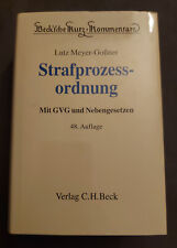 Strafprozessordnung auflage gebraucht kaufen  Berlin