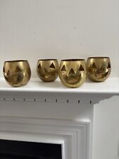 Solid brass pumpkin for sale  Dover