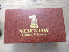 Staunton chess pieces for sale  GILLINGHAM