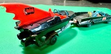 Husky Batmóvel e Bat Barco com Trailer, Batman & Robin, ca. 1966 comprar usado  Enviando para Brazil