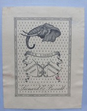 Libris bookplate. leonard for sale  PETWORTH