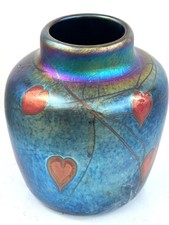 Blue luster vase d'occasion  Expédié en Belgium