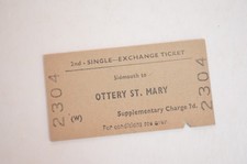 Railway ticket btc for sale  BANBURY