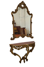 Console legno dorata usato  Sondrio