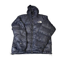 Chaqueta acolchada The North Face Nuptse 700 para hombre M negra plumón de ganso edredón cremallera completa segunda mano  Embacar hacia Argentina