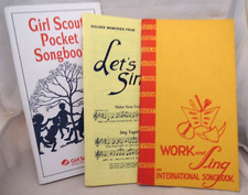 Usado, NOVO 3 Girl Scout SONGBOOKS Rockwood International e 1997 guitarra piano de bolso PRESENTE comprar usado  Enviando para Brazil