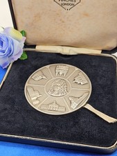 Solid silver medallion for sale  NORTHALLERTON