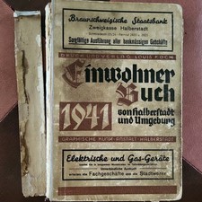 Einwohnerbuch adressbuch halbe gebraucht kaufen  Halberstadt