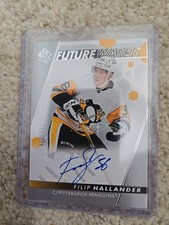 2022-23 SP Autêntico Filip Hallander #133 Future Watch RC Rookie Auto 422/999 comprar usado  Enviando para Brazil