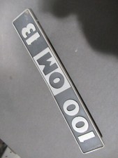 100 scritta logo usato  Canale