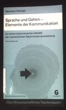 Sprache gehirn elemente gebraucht kaufen  Koblenz