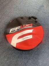 FFWD Bike Wheel Travel Bag Carbon Clincher Wheels Fast Forward Holland RED Zips comprar usado  Enviando para Brazil