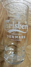 Carlsberg trinkglas bierglas gebraucht kaufen  Deutschland