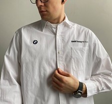 Camisa clássica branca masculina rara BMW Sauber F1 Team tamanho G comprar usado  Enviando para Brazil