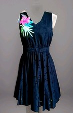 Derhy kleid stickerei gebraucht kaufen  Aachen