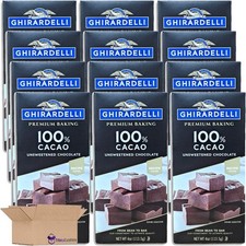 Premium Baking 100% cacau barra de chocolate sem açúcar pacote econômico 4 onças | Pacote comprar usado  Enviando para Brazil