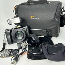 Lente de 55 mm para cámara digital 4k DC201, bolsa Lowepro, accesorios de flash completos segunda mano  Embacar hacia Mexico