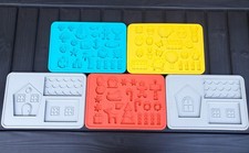 Moldes de biscoito de silicone chef mimado - Casa de gengibre de Natal, primavera, praia, usado comprar usado  Enviando para Brazil