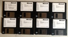 Microsoft Windows 3.11 conjunto original de disquetes de instalação 8 x 3,5" DDS2608EN comprar usado  Enviando para Brazil