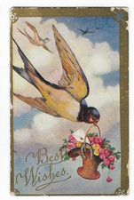 Postcard roses basket for sale  Erie