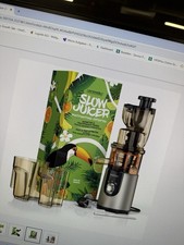 Slow juicer entsafter gebraucht kaufen  Berlin