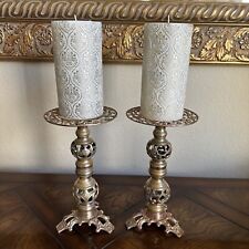 Pair candlesticks ornate for sale  Little Elm
