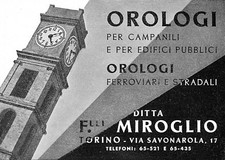 Pubblicita 1936 orologio usato  Biella
