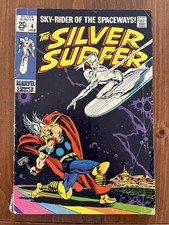 Marvel quadrinhos surfista prata 4 1969 com Thor comprar usado  Enviando para Brazil