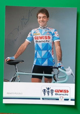 CYCLISME carte cycliste RENATO PICCOLO  équipe GEWISS BIANCHI 1988 Signée comprar usado  Enviando para Brazil