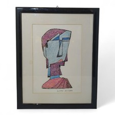 Quadro disegno colori usato  Italia