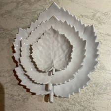 Blattschale weiß kpm gebraucht kaufen  Berlin