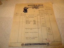 Orig receipt 1933 for sale  Los Angeles