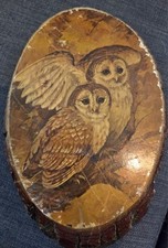 Vintage owl art for sale  New Albany