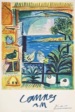 Affiche vintage picasso d'occasion Affiche vintage picasso d'occasion  France