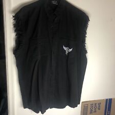 Black vest sleeveless for sale  Okemos
