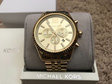 Relógio cronógrafo Michael Kors Lexington MK-8281 dourado – Caixa original comprar usado Relógio cronógrafo Michael Kors Lexington MK-8281 dourado – Caixa original comprar usado  Enviando para Brazil