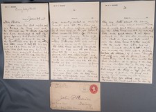 Usado, Carimbo Mayfair EUA 1908 Iowa Noruega para Quincy IL carta e papelaria capa aat_709 comprar usado  Enviando para Brazil