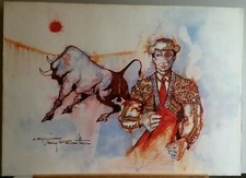 Mario pinizzotto gouache usato  Roma