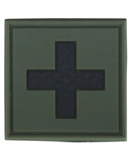 Usado, CRACHÁ MORAL DE PRIMEIROS SOCORROS ADESIVO TÁTICO GANCHO E LAÇO PVC MILITAR AIRSOFT PAINTBALL comprar usado  Enviando para Brazil