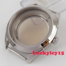 Usado, Caixa de relógio PARNIS vidro safira 42mm adequada para movimento NH35 NH36 à prova d'água comprar usado  Enviando para Brazil