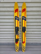 Vintage wooden waterskis for sale  Newport