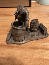 Vintage pewter figure for sale  STEVENAGE