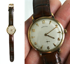 Men hamilton gold for sale  East Dennis