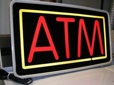 Vintage atm light for sale  Barberton