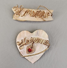 Name brooch set for sale  Germantown