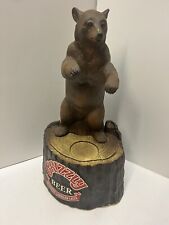 Letrero de bar de colección de oso de cerveza Grizzly publicidad auténtica canadiense Lager, usado segunda mano  Embacar hacia Argentina